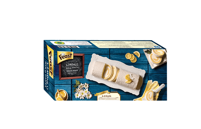 Lemon Swiss Roll Cake