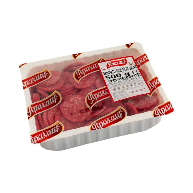 Baharatlı Piliç Dilimli Sucuk - 500g
