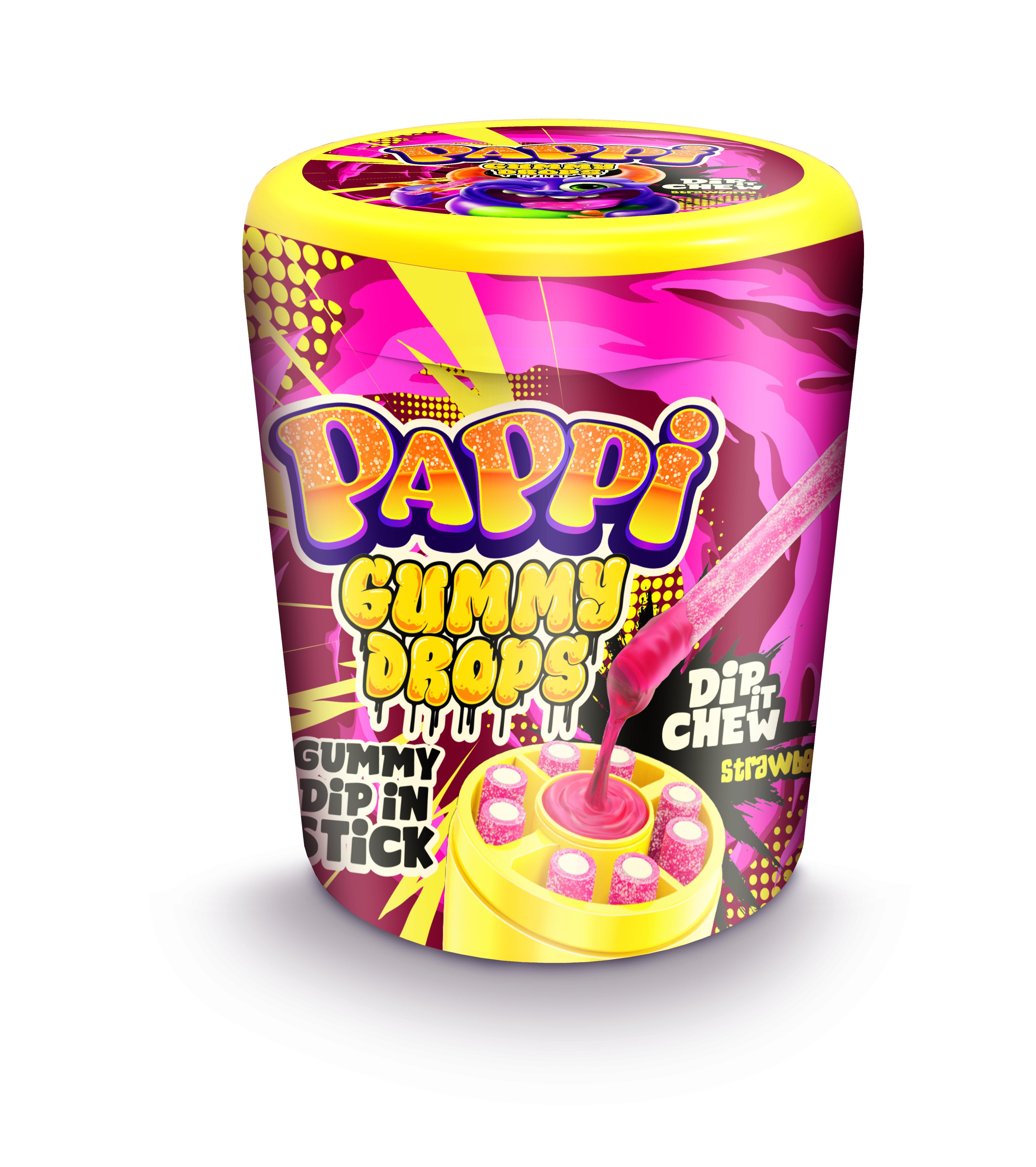Pappi Gummy Drops Strawberry