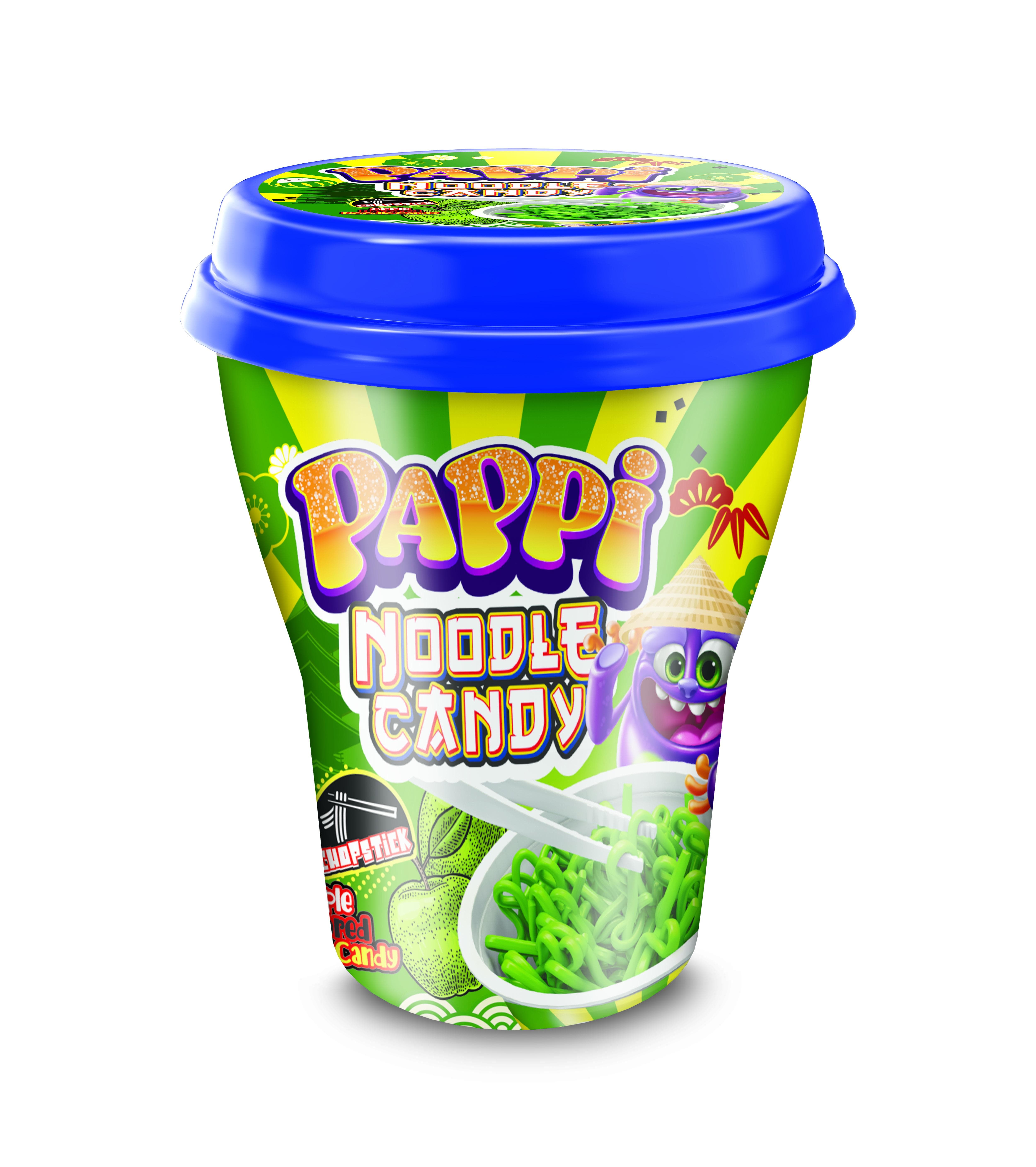 Pappi Noodle Candy Apple