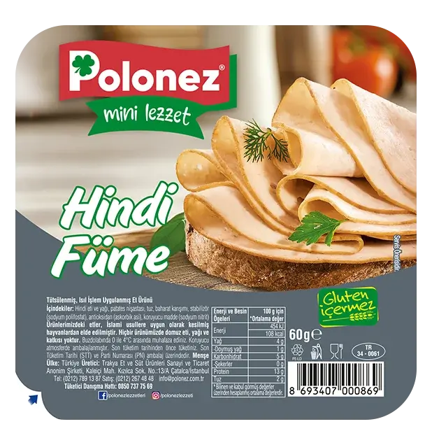 Polonez Hindi Füme - 60 Gr.