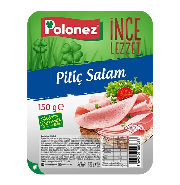 Polonez  Piliç Salam - 150 Gr.
