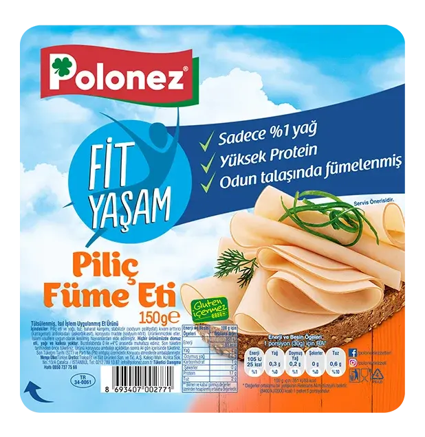 Polonez Piliç Füme Eti - 150 Gr.