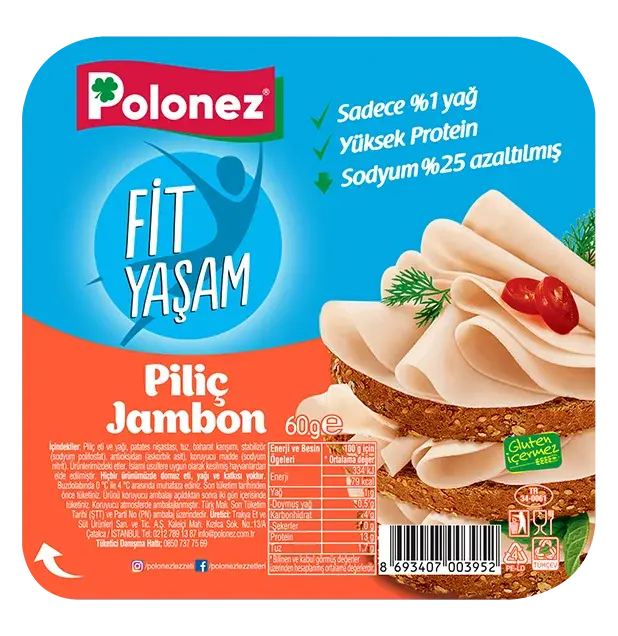 Polonez Piliç Jambon - 60 Gr.
