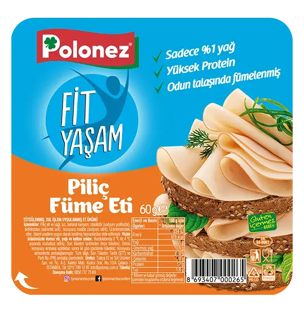 Polonez Piliç Füme Eti - 60 Gr.