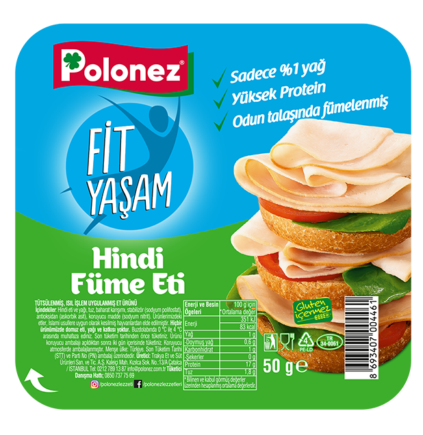Polonez Hindi Füme Eti - 50 Gr.