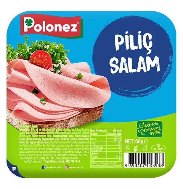 Polonez Piliç Salam - 60 Gr.