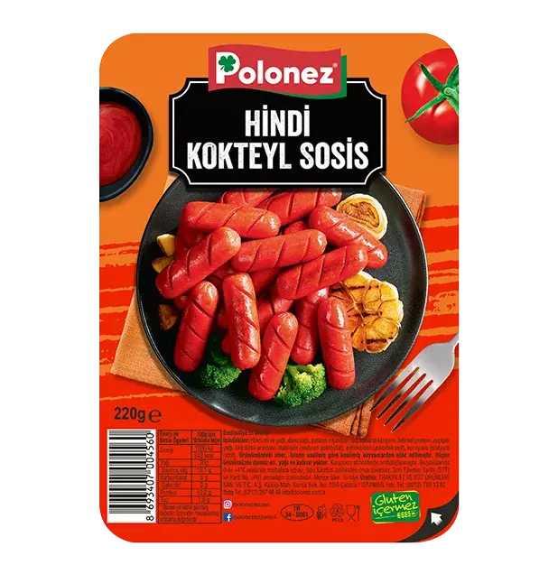 Polonez Hindi Kokteyl Sosis - 220 Gr.